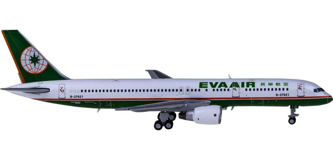 1:400 JC Wings XX4418 EVA Air Boeing 757-200 B-27021+Free Tractor