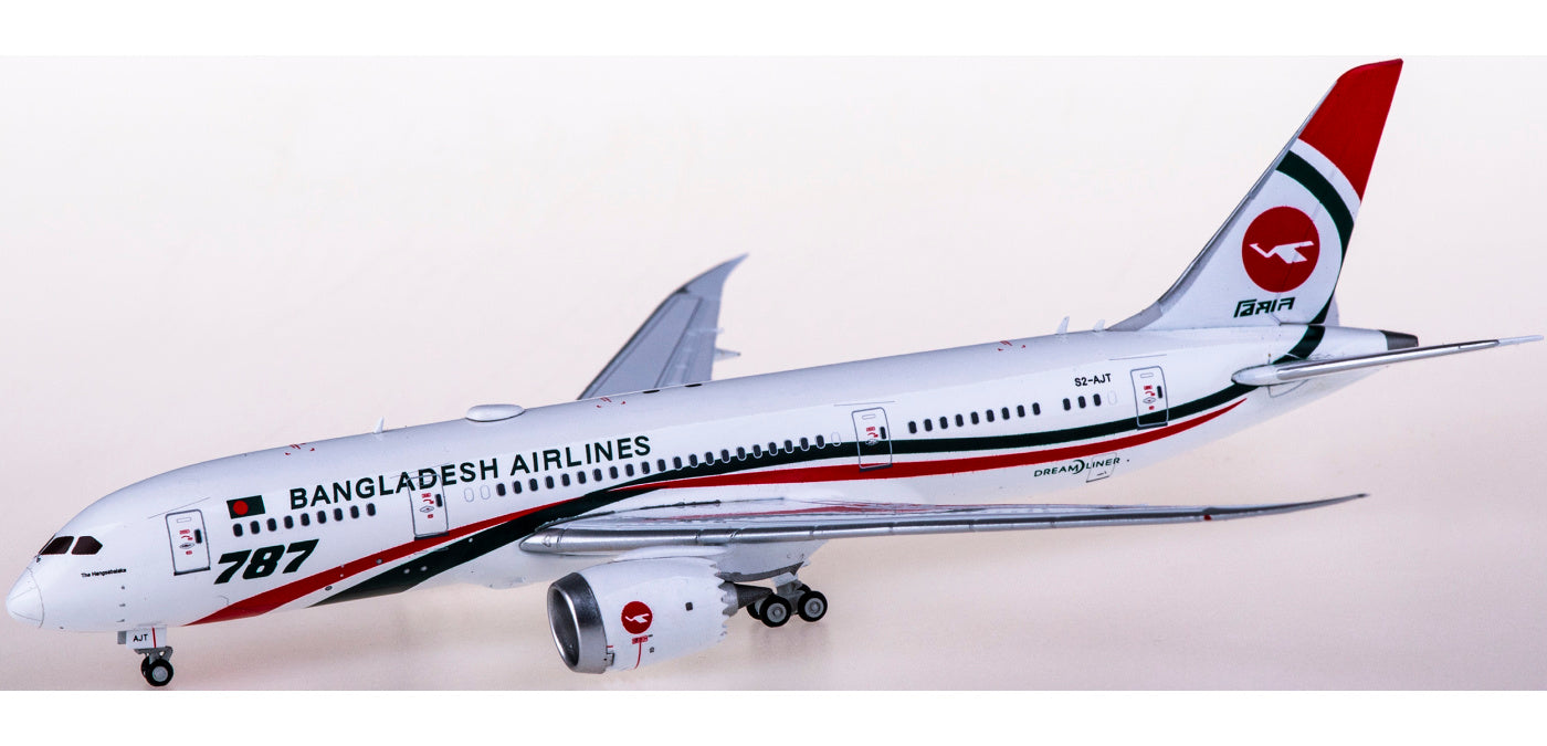 1:400 JC Wings LH4137 Biman Boeing 787-8 Dreamliner S2-AJT+Free Tractor