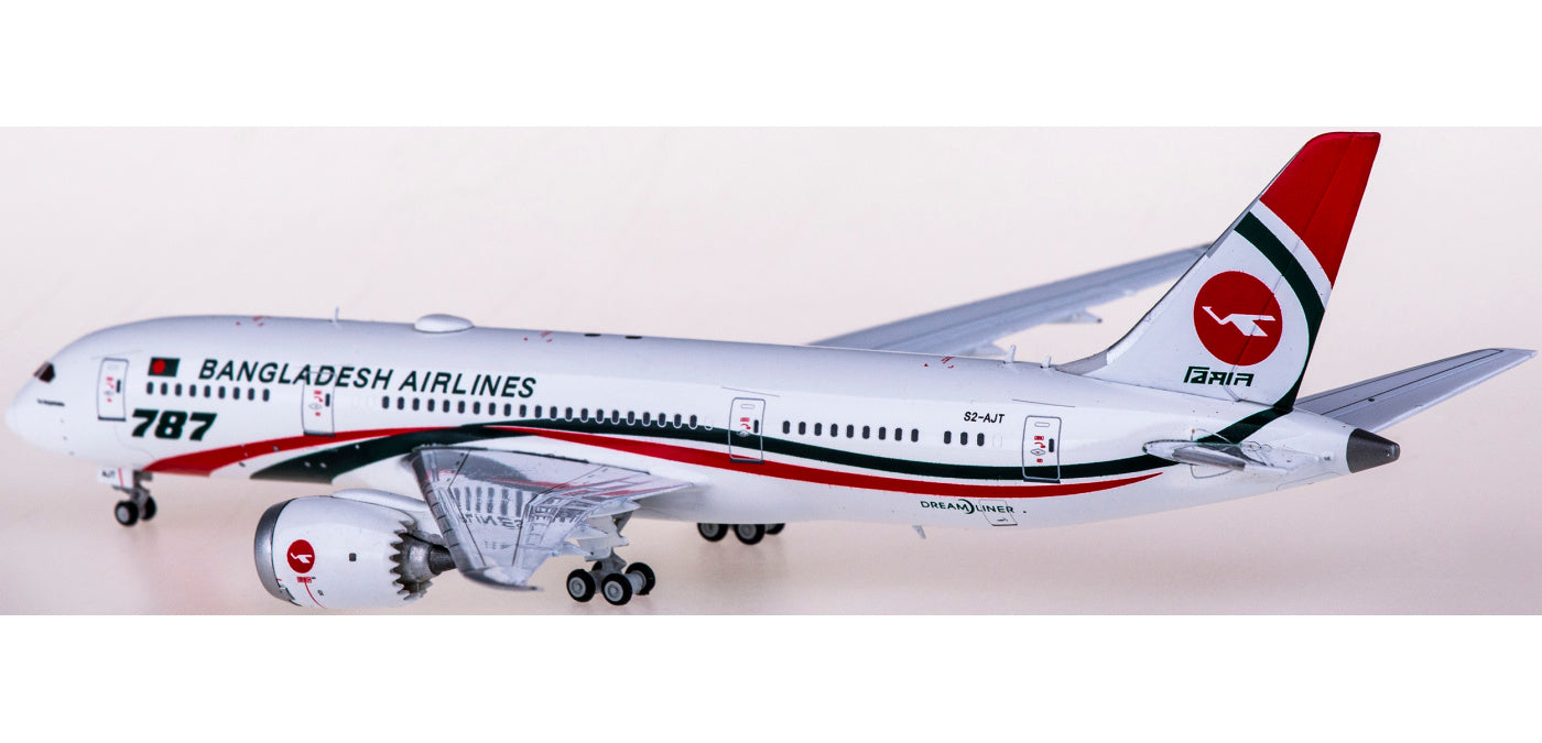 1:400 JC Wings LH4137 Biman Boeing 787-8 Dreamliner S2-AJT+Free Tractor