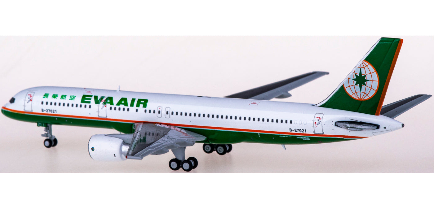 1:400 JC Wings XX4418 EVA Air Boeing 757-200 B-27021+Free Tractor