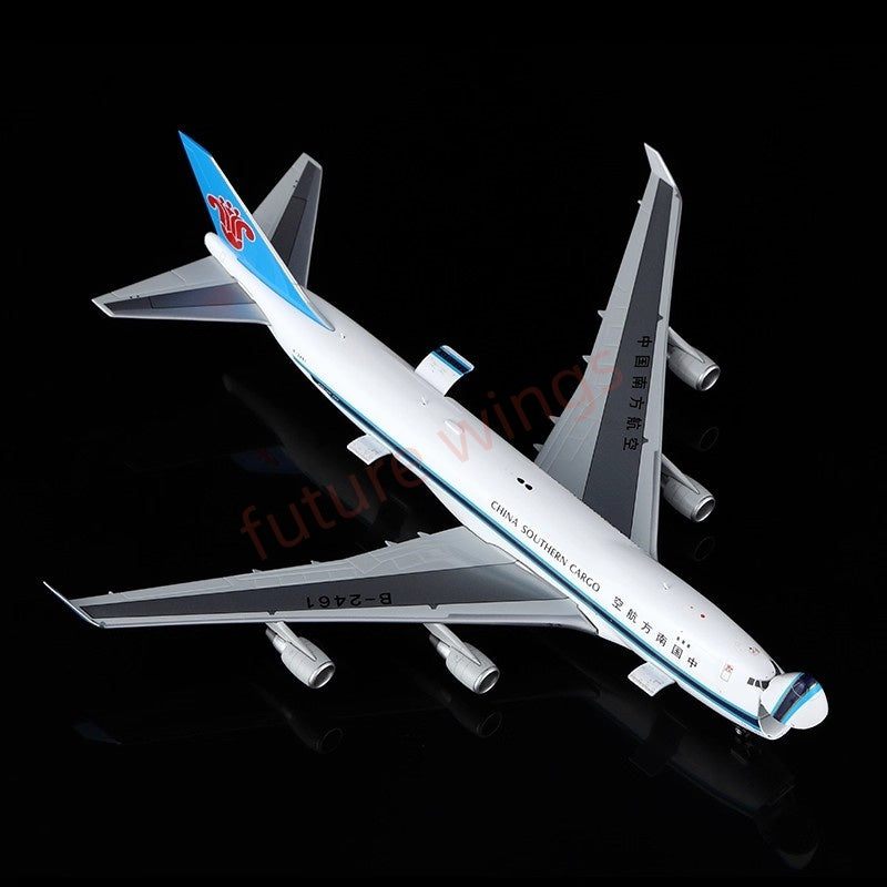 1:400 YY Wings China Southern Cargo B747-400F B-2461 B-2473 Aircraft Model Free Tractor +Stand