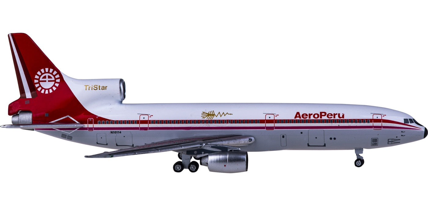 1:400 AeroClassics AC419922 AeroPeru Lockheed L-1011-1 N10114 Aircraft Model+Free Tractor