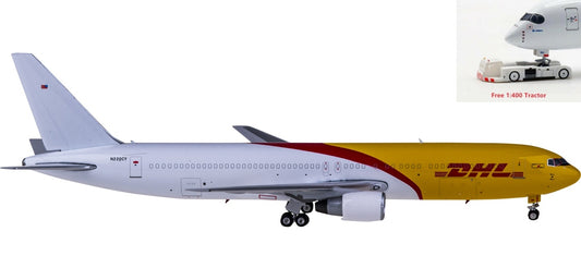 1:400 Phoenix PH04398 DHL Boeing 767-300ER N220CY+Free Tractor