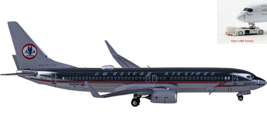 1:400 NG Models NG58106 American Airlines Boeing 737-800 N905NN+Free Tractor