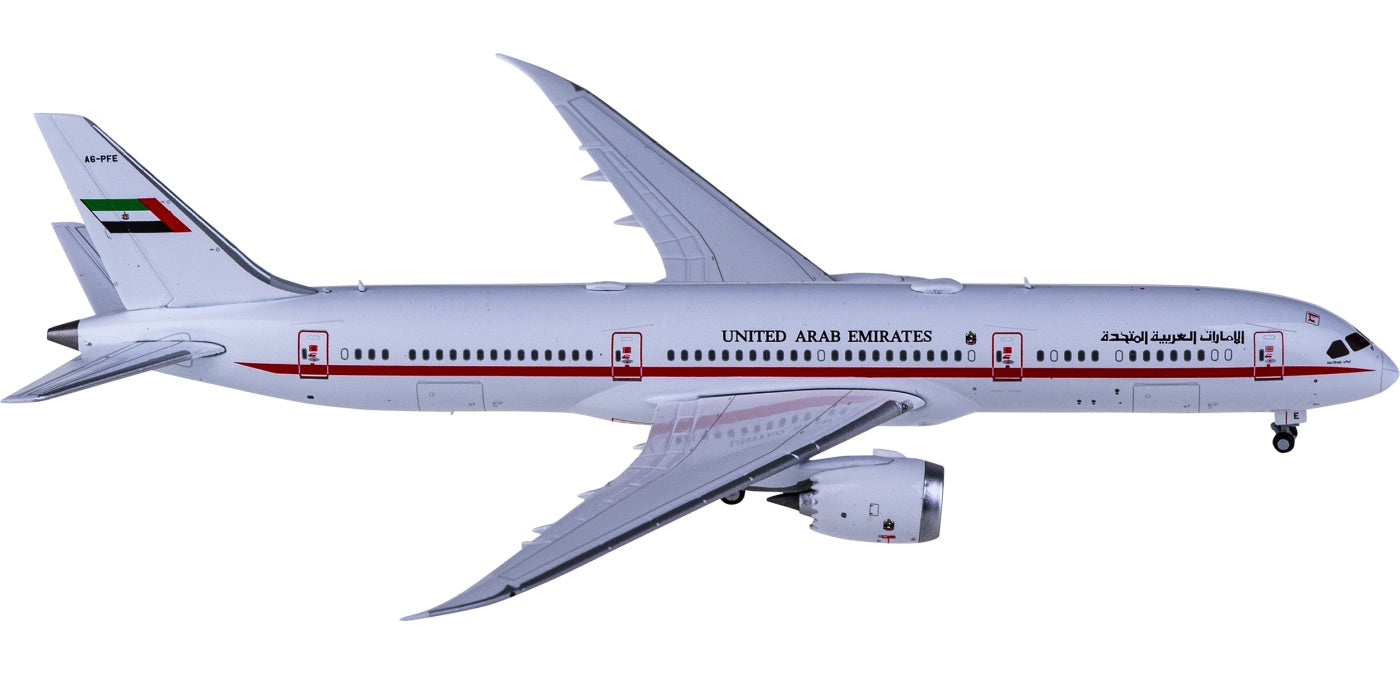 1:400 JC Wings LH4244 Abu Dhabi Amiri Flight Boeing 787-9 Dreamliner A6-PFE+Free Tractor