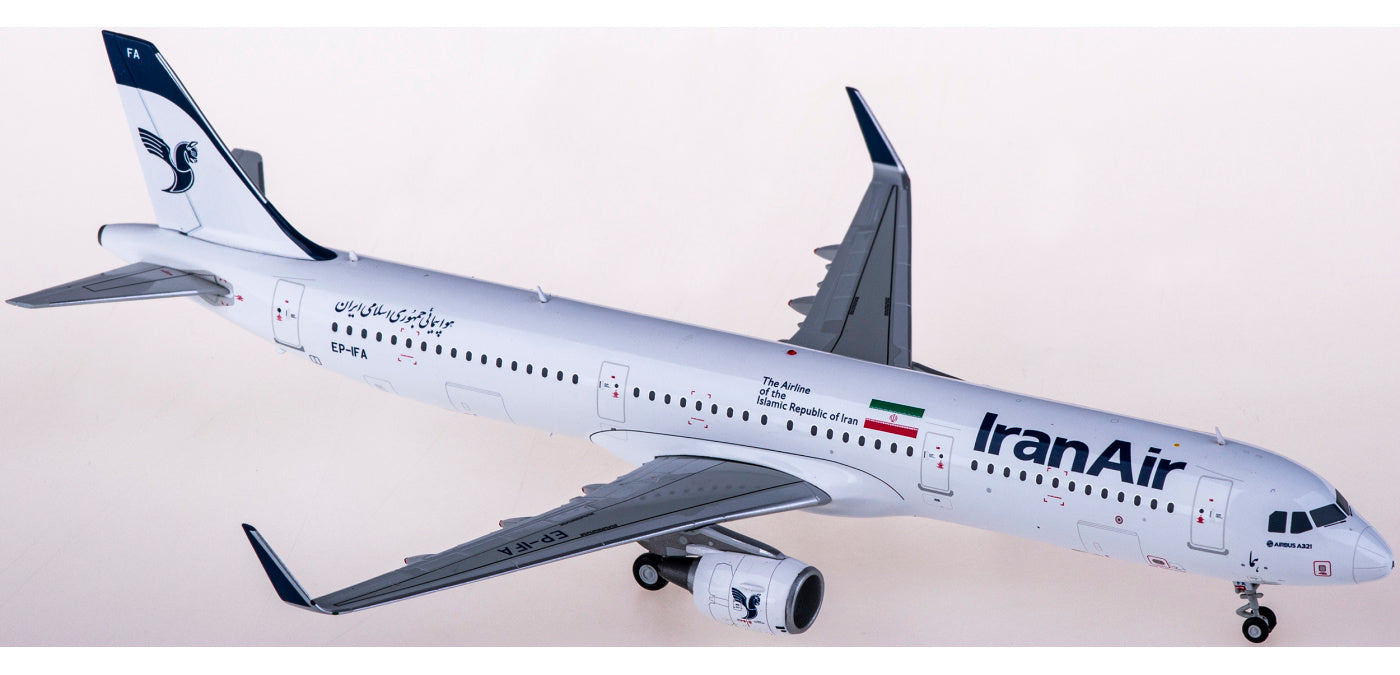 1:200 JC Wings LH2246 Iran Air Airbus A321 EP-IFA