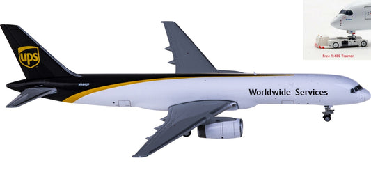 1:400 Geminijets GJUPS1992 UPS Boeing 757-200PF N464UP+Free Tractor