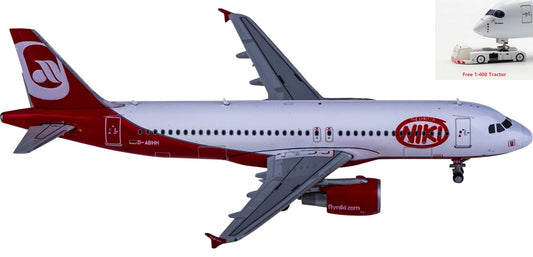 1:400 JC Wings LH4097 Niki Airbus A320 D-ABHH+Free Tractor