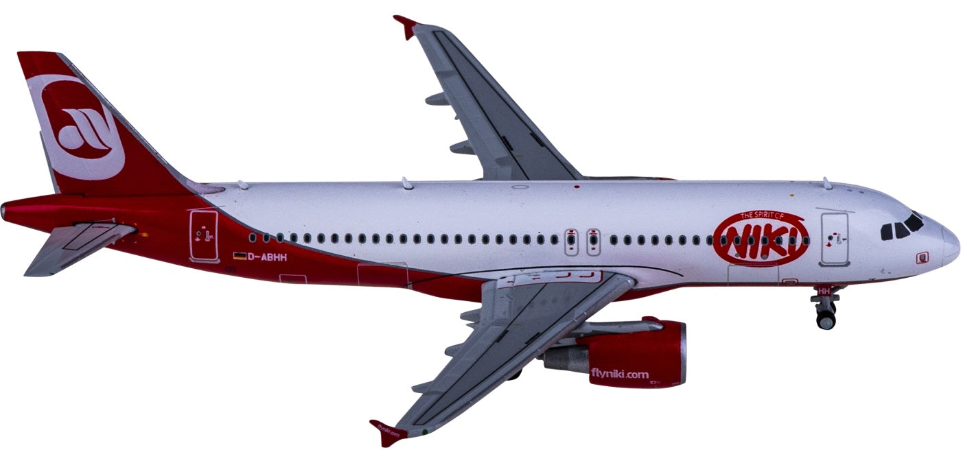 1:400 JC Wings LH4097 Niki Airbus A320 D-ABHH+Free Tractor