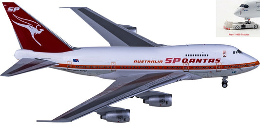 1:400 NG Models NG07009 Qantas Airways Boeing 747SP VH-EAA+Free Tractor