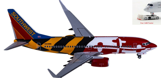 1:400 NG Models NG77006 Southwest Airlines Boeing 737-700 N214WN+Free Tractor