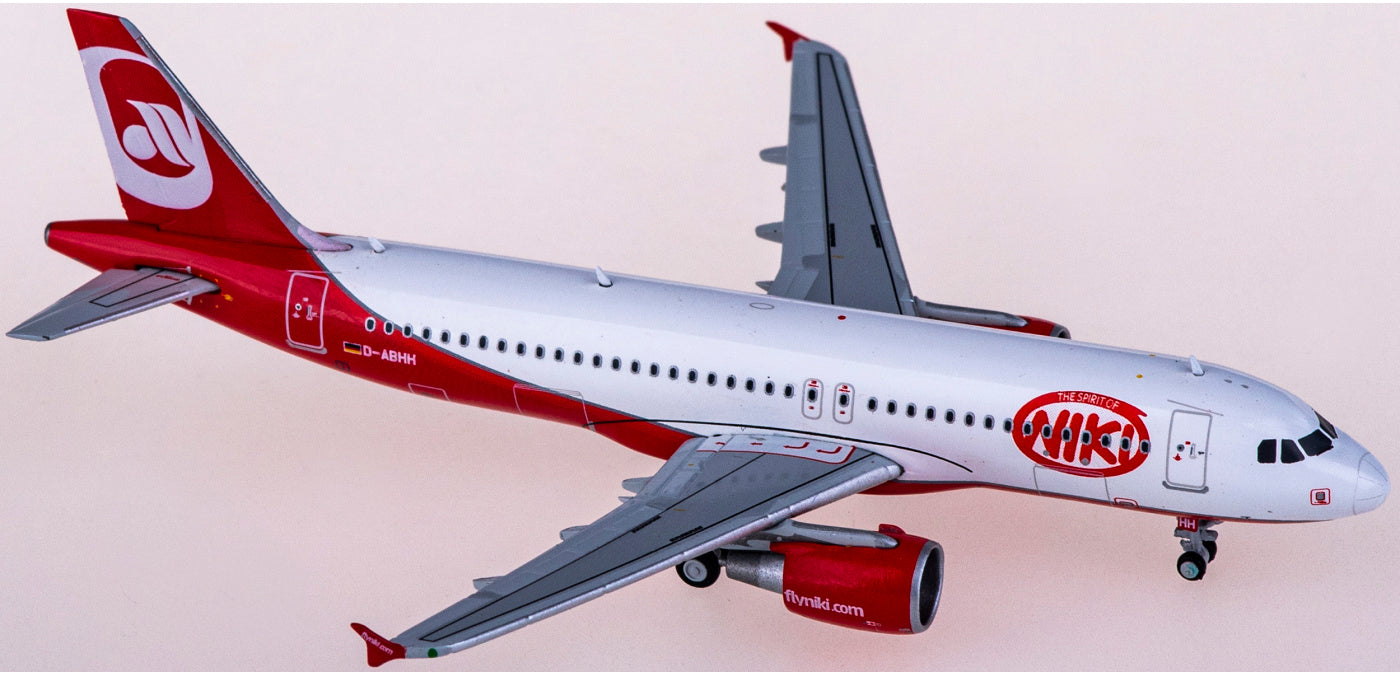 1:400 JC Wings LH4097 Niki Airbus A320 D-ABHH+Free Tractor