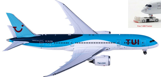 (Rare)1:400 Phoenix PH11716 TUI Airways Boeing 787-8 PH-TFM+Free Tractor