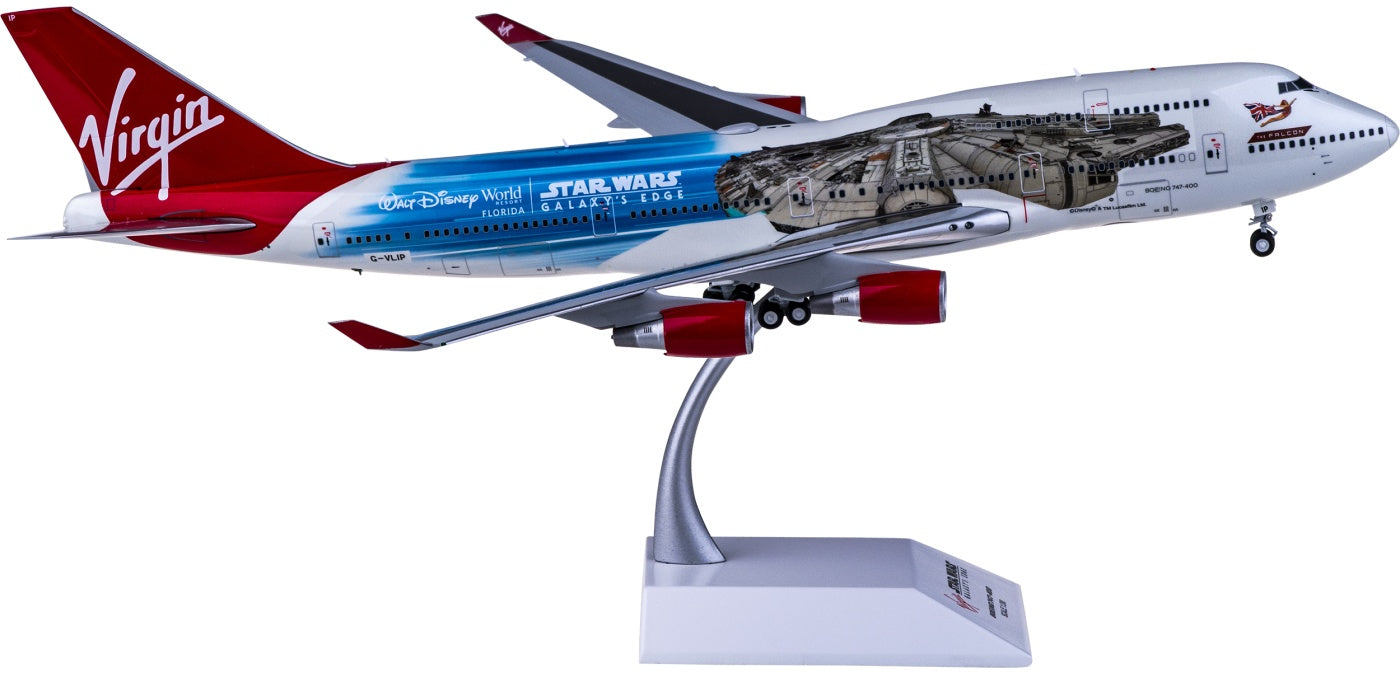 1:200 JC Wings EW2744001 Virgin Atlantic Boeing 747-400 G-VLIP "STAR WARS"