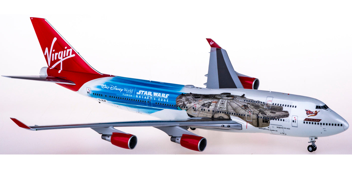 1:200 JC Wings EW2744001 Virgin Atlantic Boeing 747-400 G-VLIP "STAR WARS"