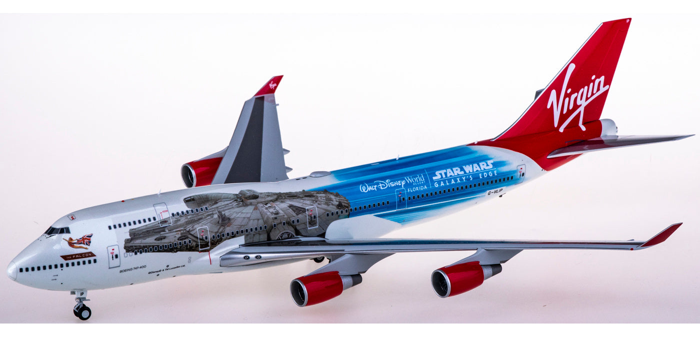 1:200 JC Wings EW2744001 Virgin Atlantic Boeing 747-400 G-VLIP "STAR WARS"