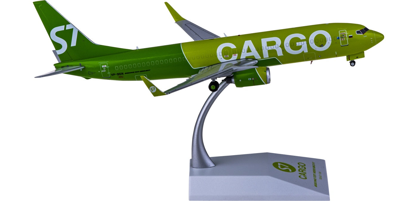 1:200 JC Wings LH2302 S7 Airlines Boeing 737-800BCF VP-BEN