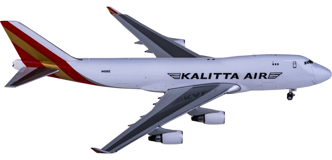 1:400 Phoenix PH04424 Kalitta Air Boeing 747-400 N403KZ+Free Tractor