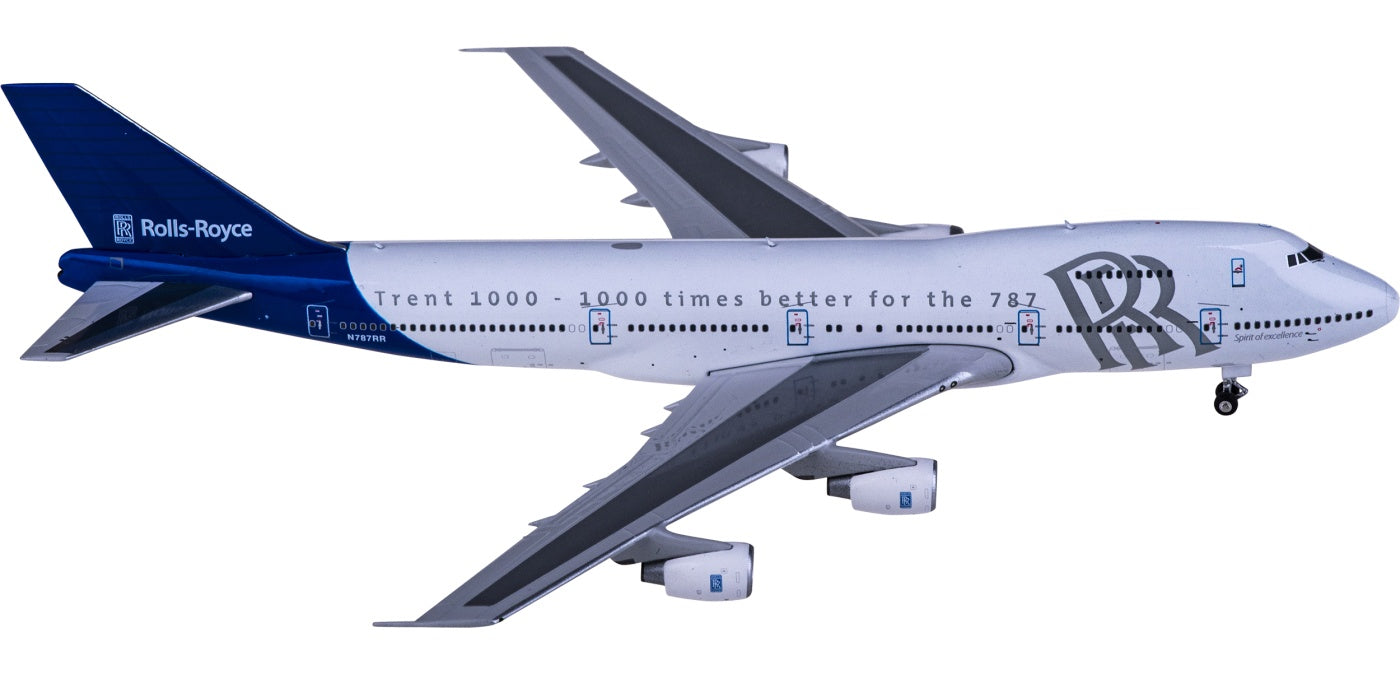 1:400 Phoenix PH11710 Boeing 747-200 N787RR+Free Tractor