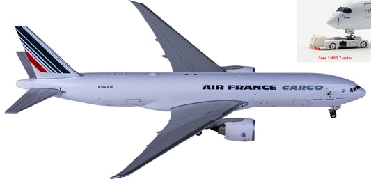 1:400 Phoenix PH11717 Air France Cargo Boeing 777-200 F-GUOB+Free Tractor