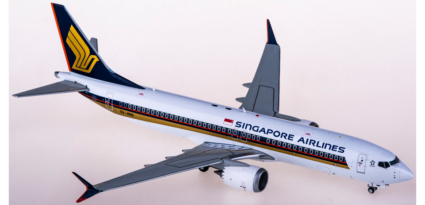 1:200 JC Wings EW238M005 Singapore Airlines Boeing 737 MAX 8 9V-MBN