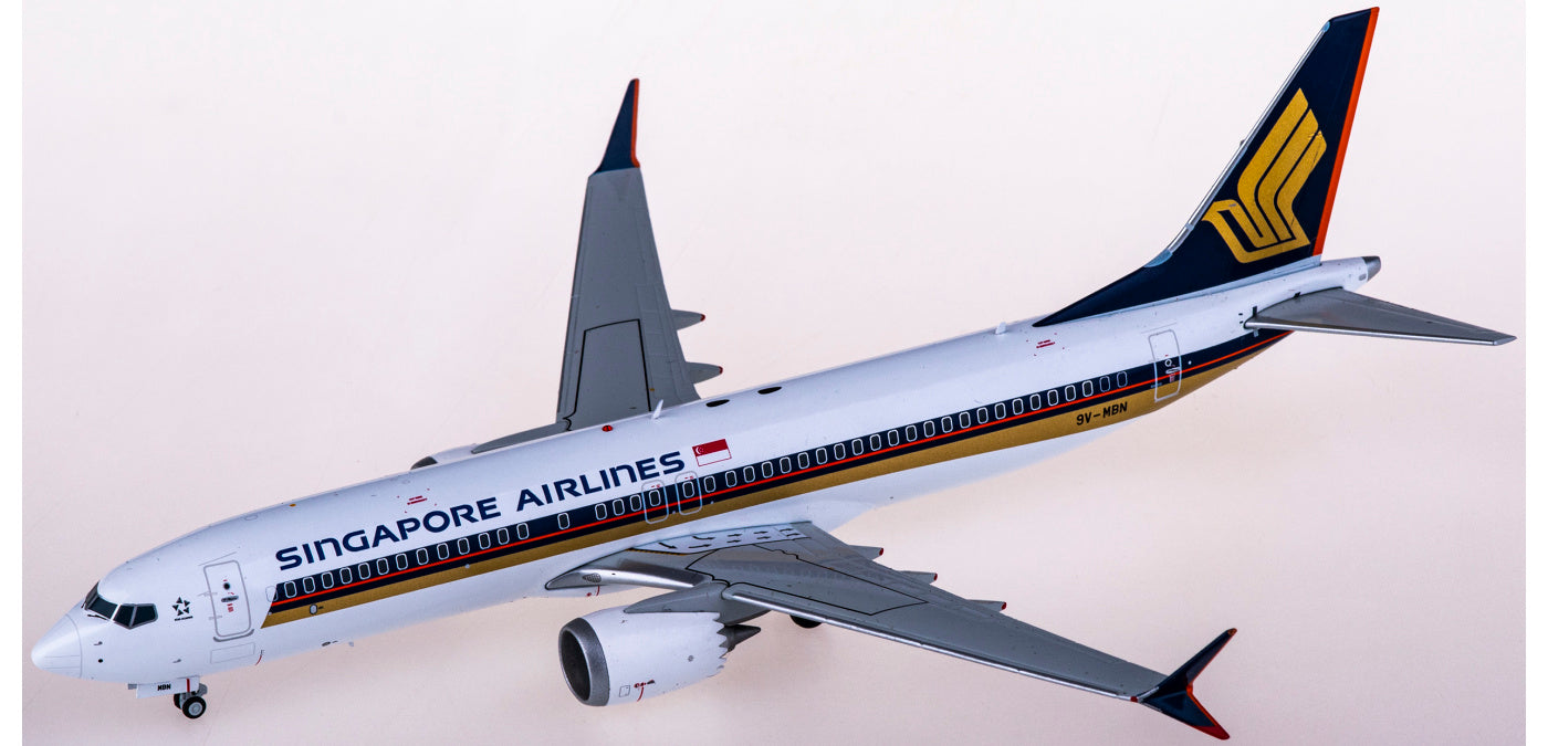 1:200 JC Wings EW238M005 Singapore Airlines Boeing 737 MAX 8 9V-MBN