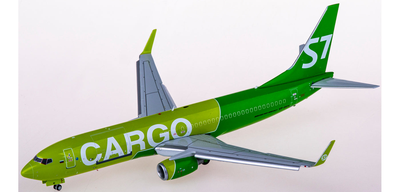 1:200 JC Wings LH2302A S7 Airlines Cargo Boeing 737-800BCF VP-BEN