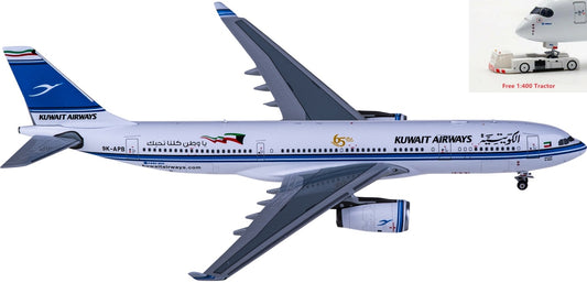 1:400 NG Models NG61040 Kuwait Airways Airbus A330-200 9K-APB+Free Tractor