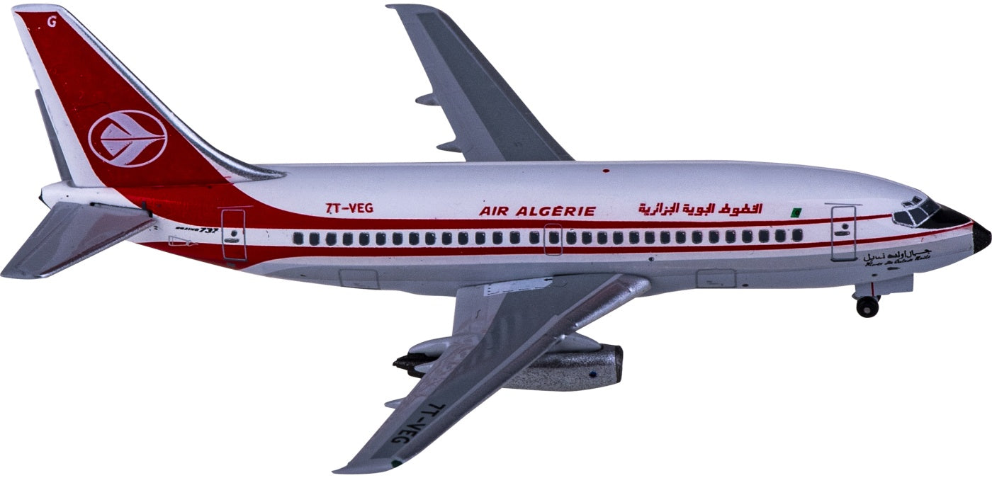 1:400 AeroClassics AC411055 Air Algérie Boeing 737-200 7T-VEG Aircraft Model+Free Tractor