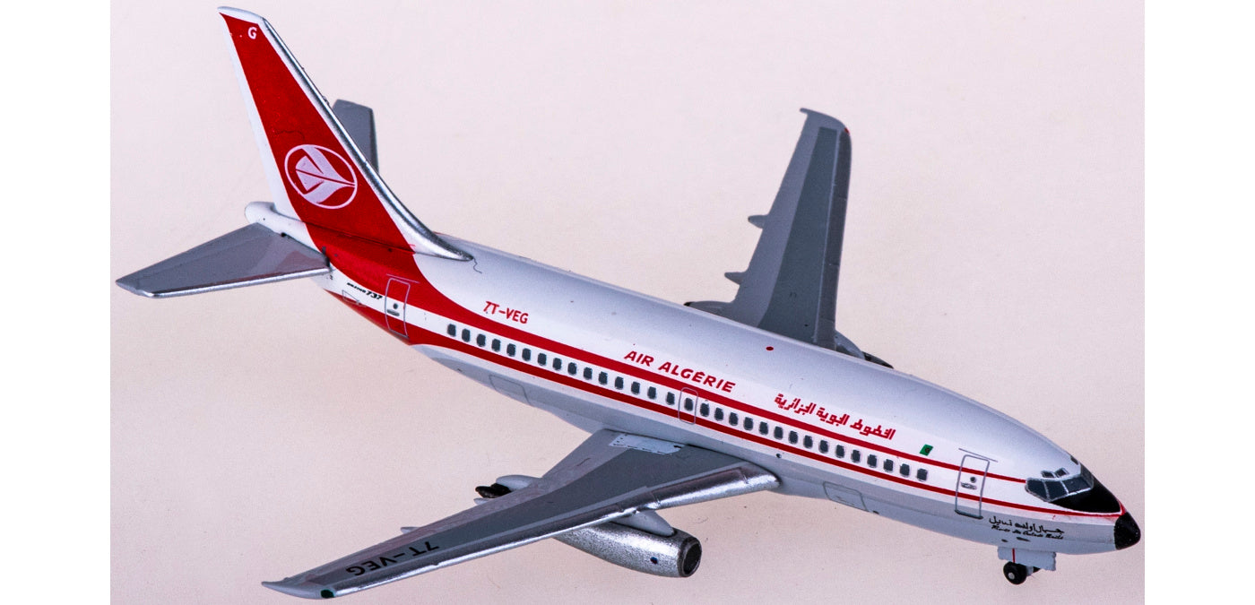 1:400 AeroClassics AC411055 Air Algérie Boeing 737-200 7T-VEG Aircraft Model+Free Tractor