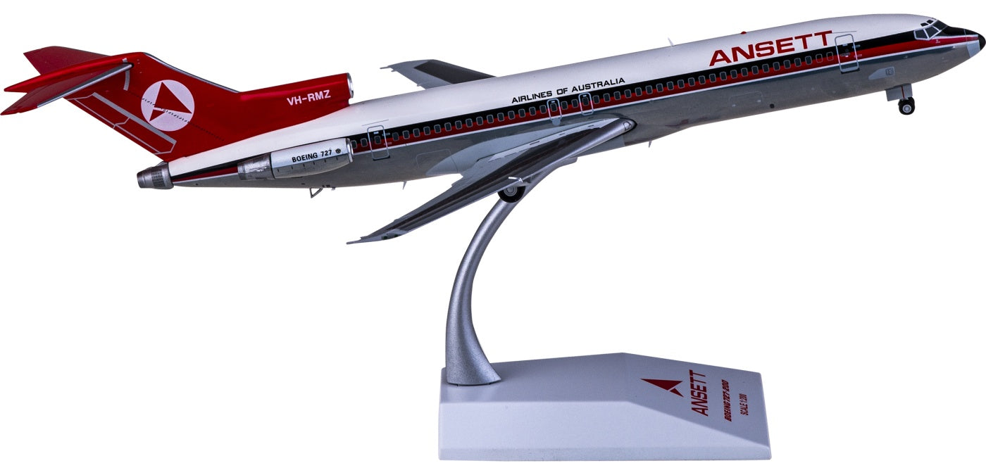 1:200 JC Wings XX2313 Ansett Boeing 727-200 VH-RMZ