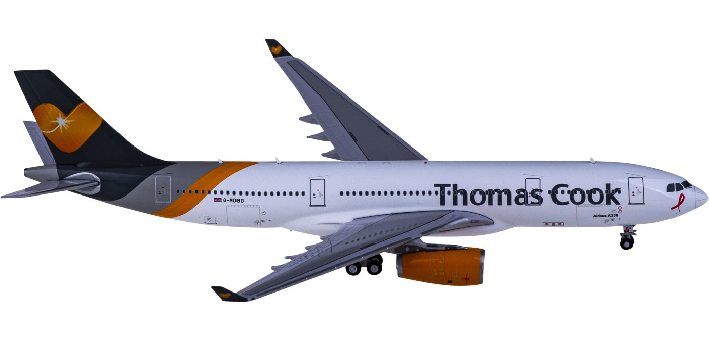 1:400 JC Wings LH4159 Thomas Cook Airbus A330-200 G-MDBD+Free Tractor