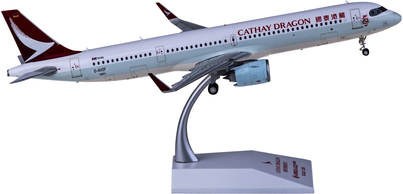 1:200 JC Wings EW221N006 Cathay Dragon Airbus A321neo D-AVZF