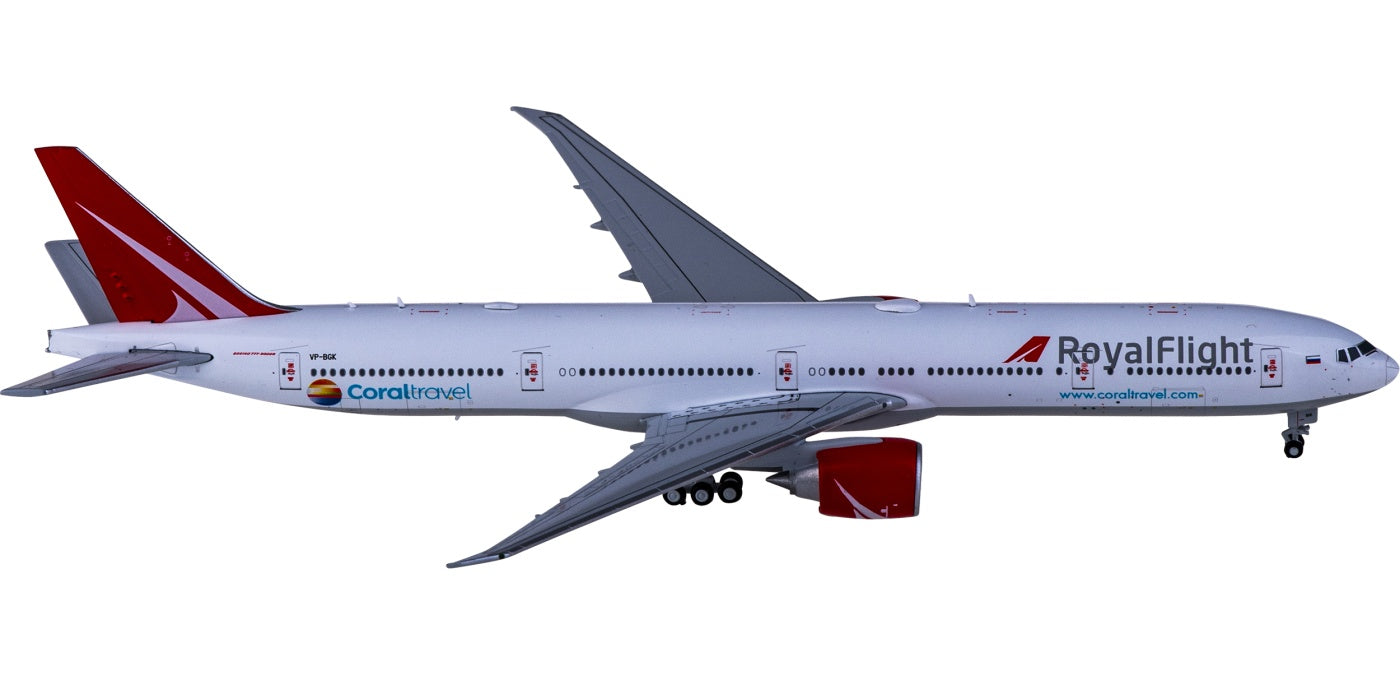 1:400 JC Wings LH4259 Royal Flight Boeing 777-300ER VP-BGK+Free Tractor