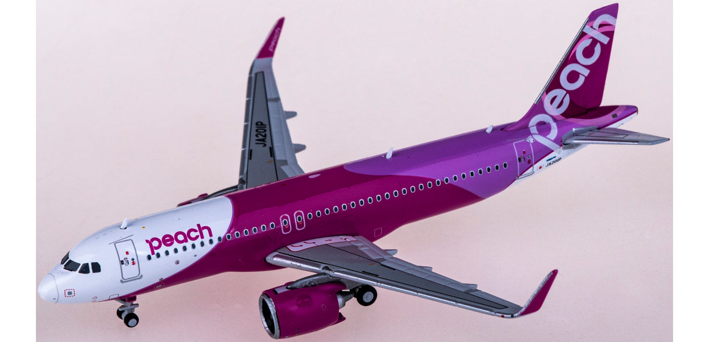 1:400 JC Wings EW432N005 Peach Aviation Airbus A320neo JA201P+Free Tractor