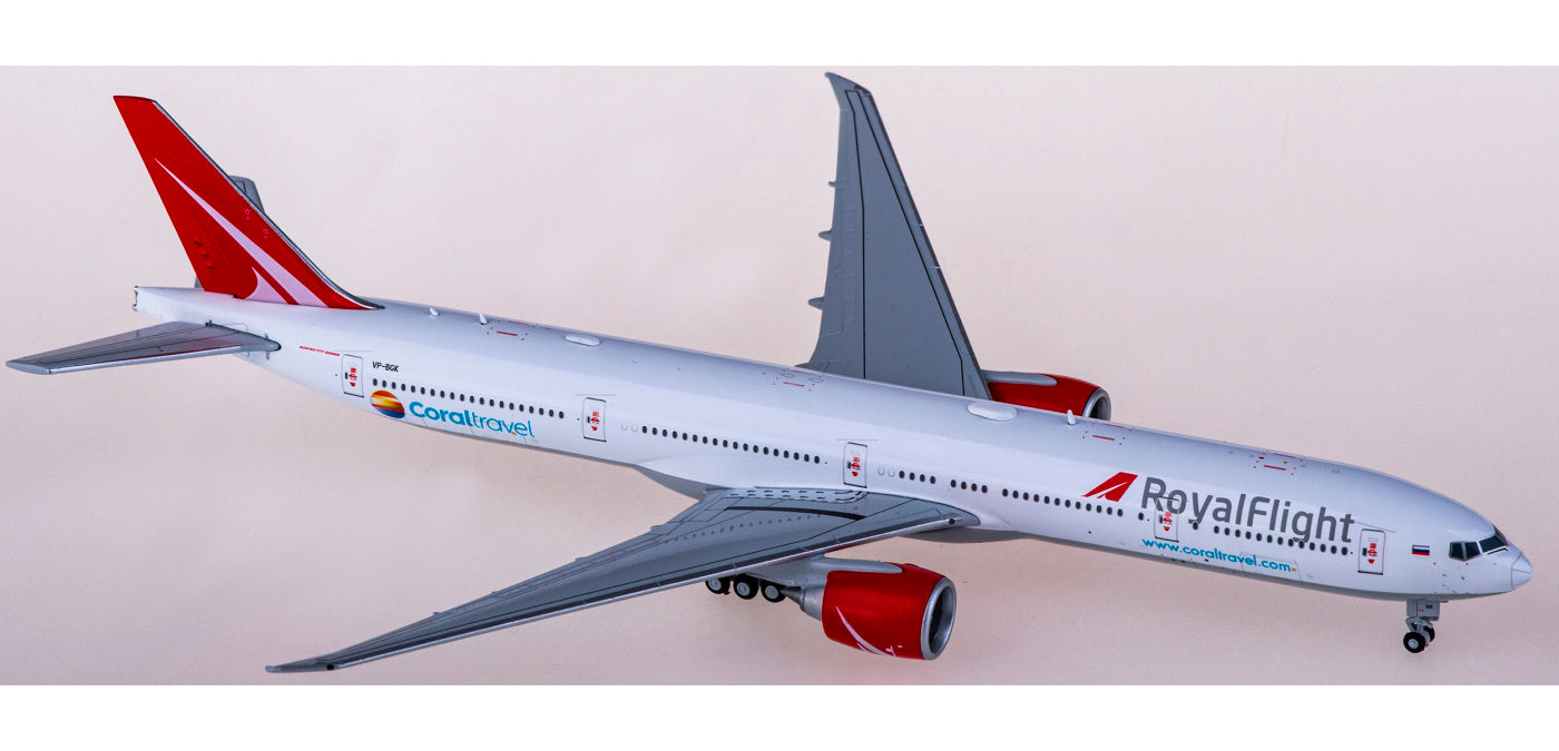 1:400 JC Wings LH4259 Royal Flight Boeing 777-300ER VP-BGK+Free Tractor