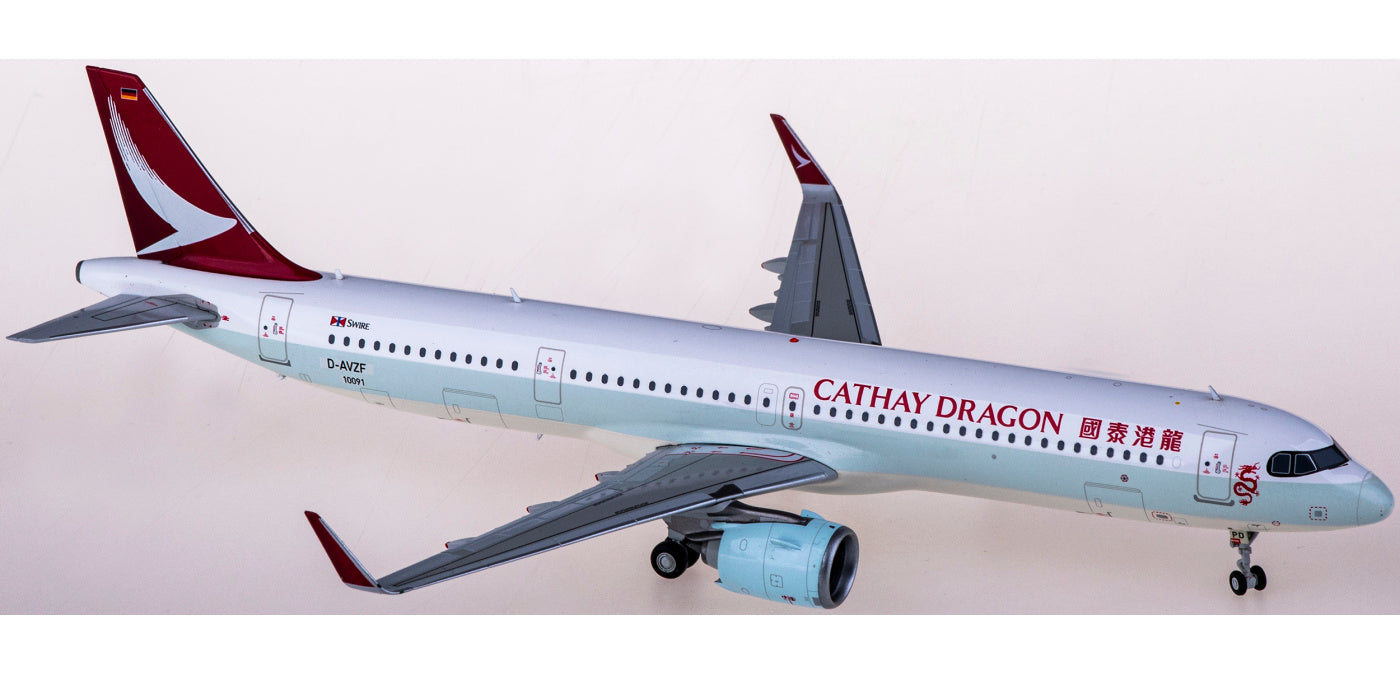 1:200 JC Wings EW221N006 Cathay Dragon Airbus A321neo D-AVZF