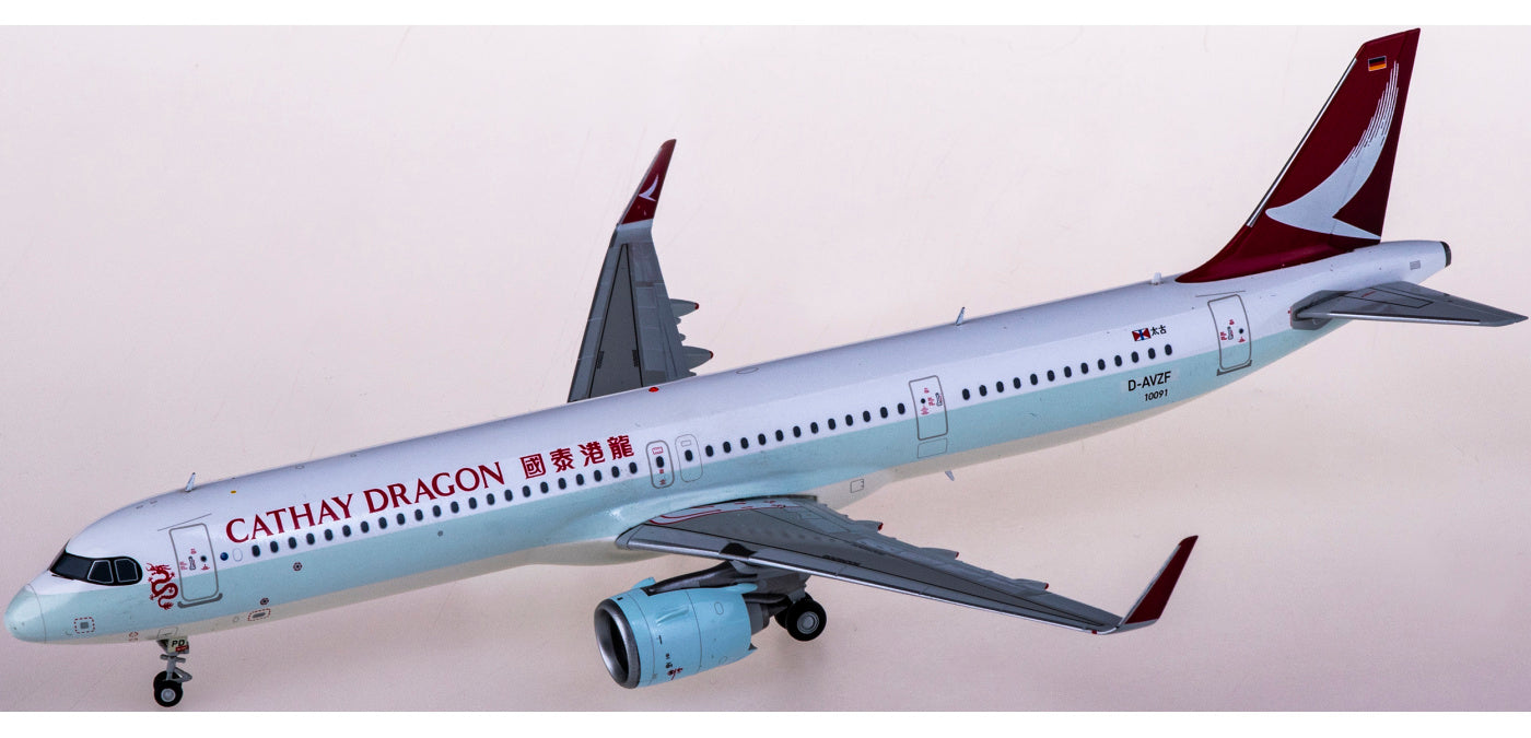 1:200 JC Wings EW221N006 Cathay Dragon Airbus A321neo D-AVZF