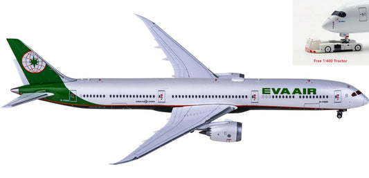 1:400 JC Wings XX4190 EVA Air Boeing 787-10 Dreamliner B-17802 +Free Tractor