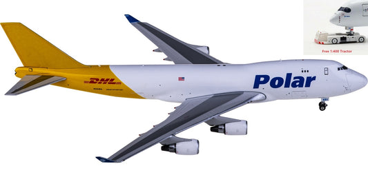 1:400 Phoenix PH04420 Polar Air Cargo Boeing 747-400F N451PA+Free Tractor