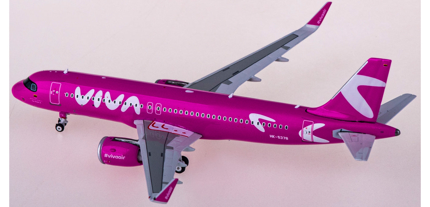1:400 Phoenix PH11734 Viva Air Colombia Airbus A320neo HK-5378+Free Tractor