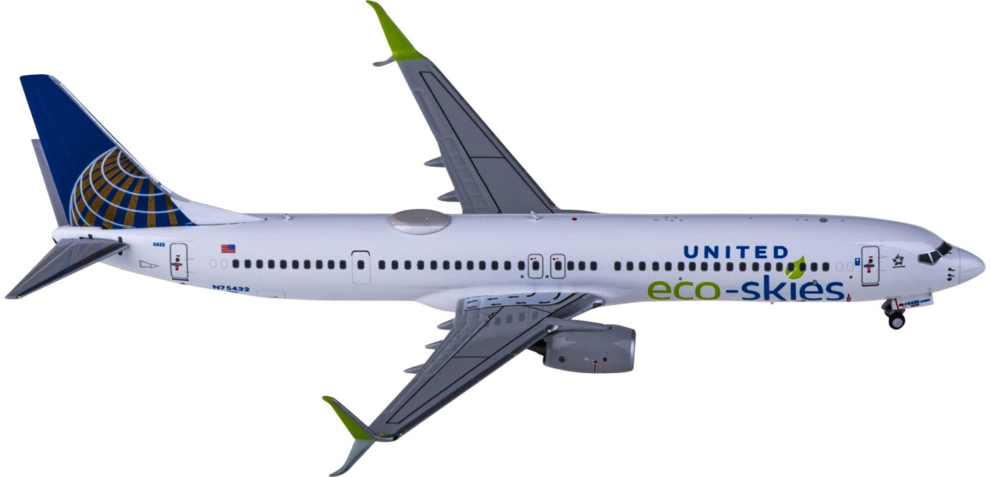 1:400 NG Models NG79009 United Airlines Boeing 737-900ER N75432+Free Tractor