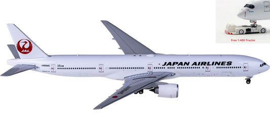 1:400 Phoenix PH04450 Japan Airlines Boeing 777-300 JA8945+Free Tractor