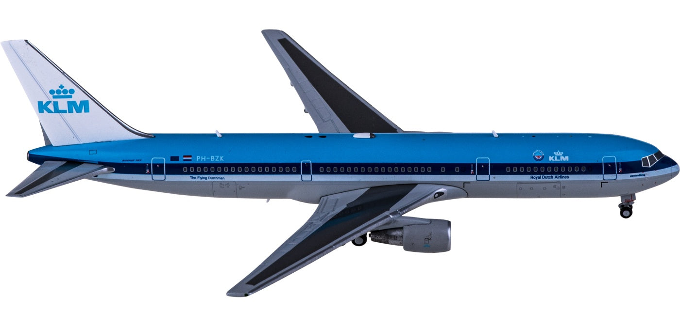 1:400 JC Wings XX4992 KLM Boeing 767-300ER PH-BZK Aircraft Model+Free Tractor