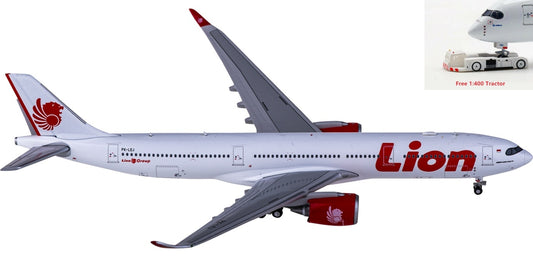 1:400 JC Wings XX4223 Lion Air Airbus A330-900neo PK-LEJ+Free Tractor