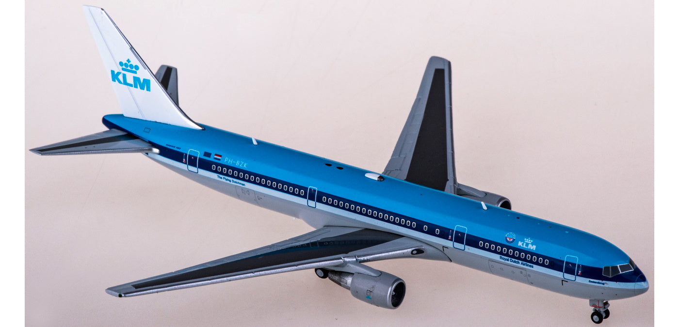 1:400 JC Wings XX4992 KLM Boeing 767-300ER PH-BZK Aircraft Model+Free Tractor