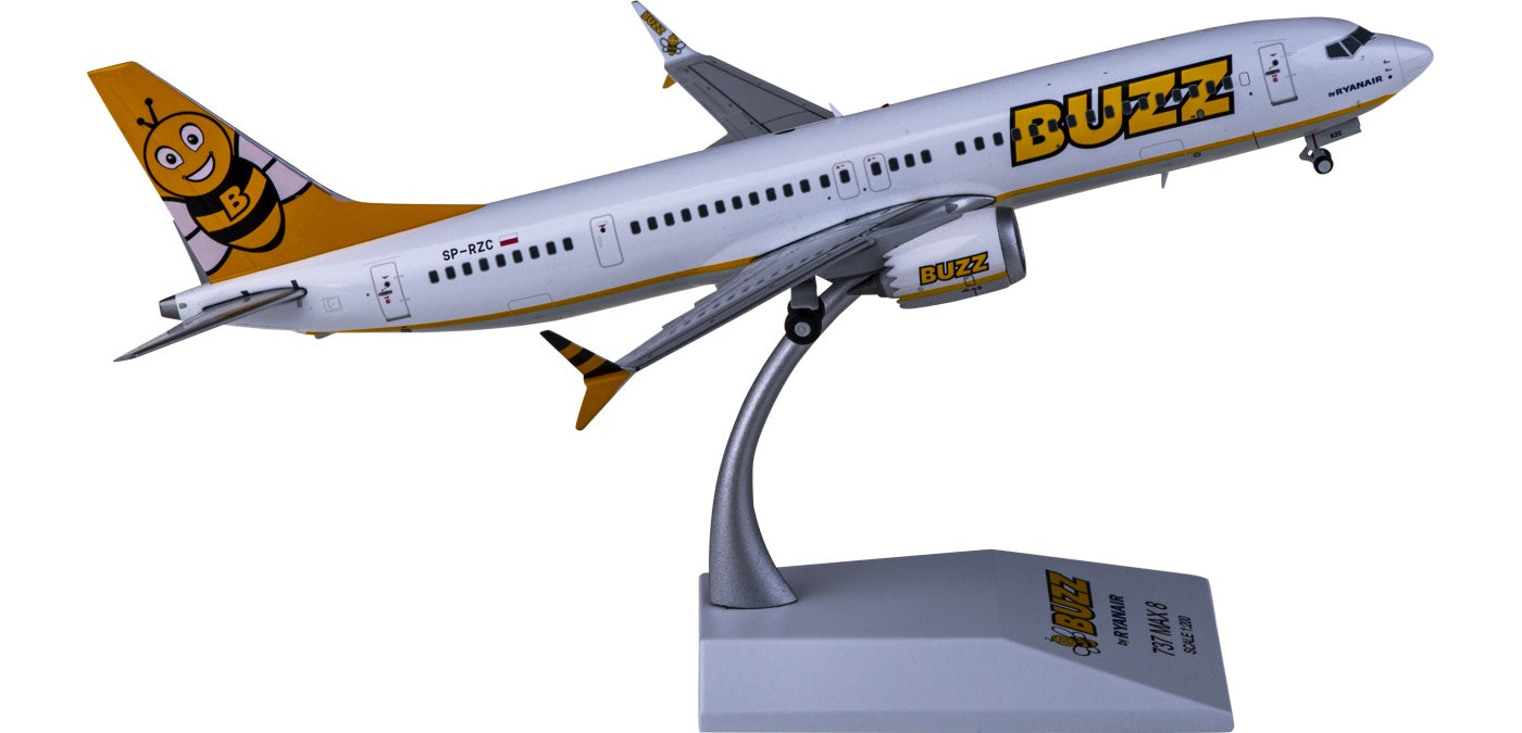 1:200 JC Wings EW238M003 Buzz Boeing 737 MAX 8 SP-RZC