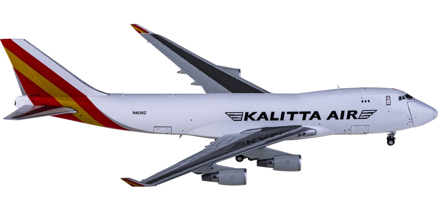 1:400 JC Wings LH4263C Kalitta Air Boeing 747-400F N403KZ+Free Tractor