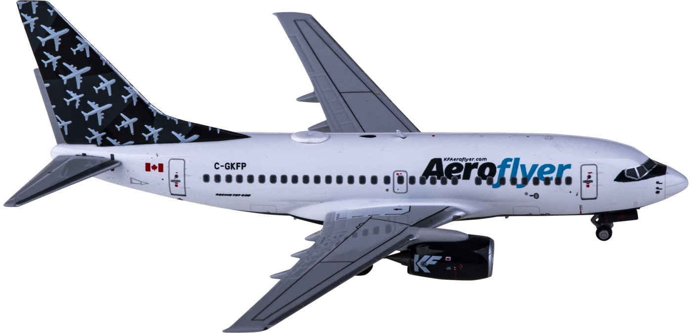 1:400 NG Models NG76008 Aeroflyer Boeing 737-600 C-GKFP+Free Tractor