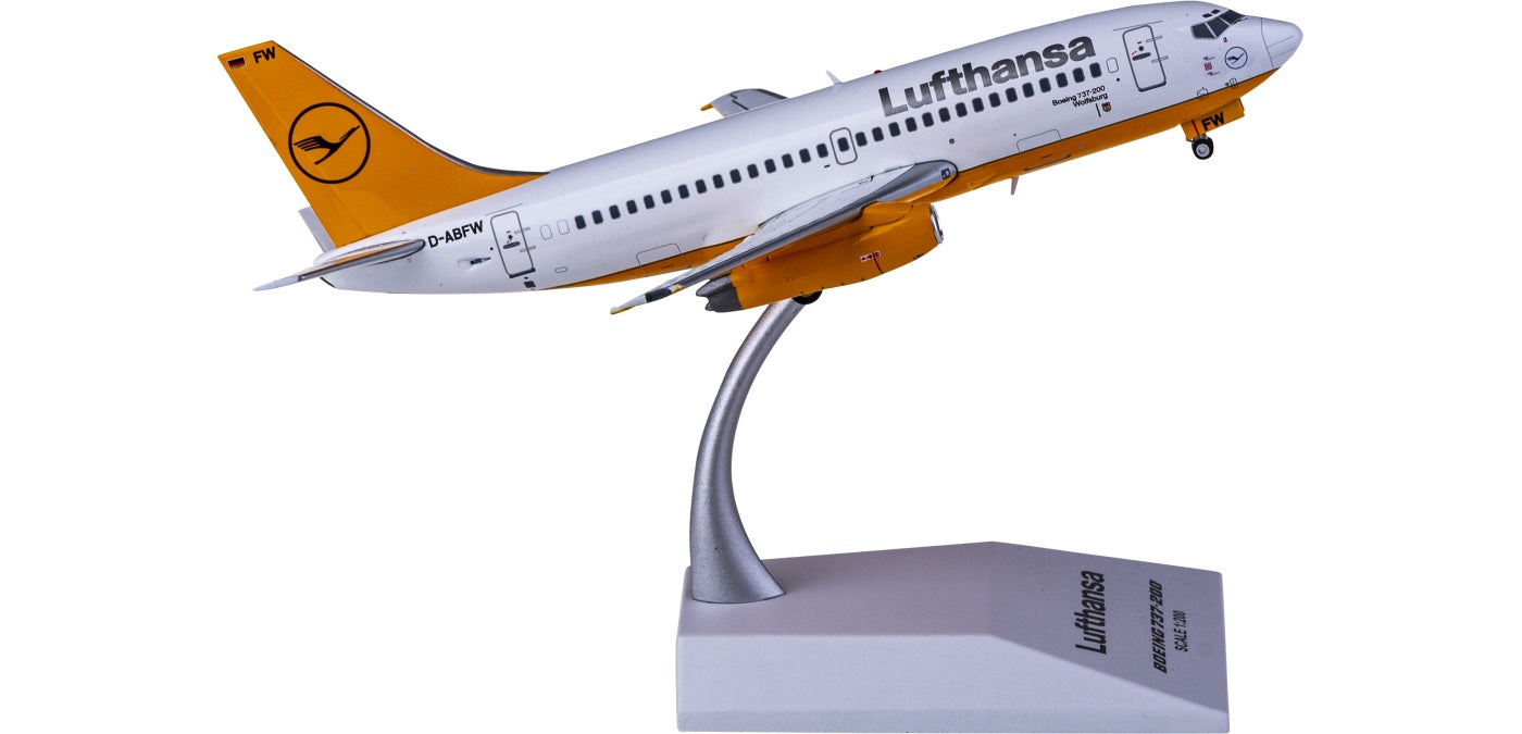 1:200 JC Wings EW2732008 Lufthansa Airlines Boeing 737-200 D-ABFW